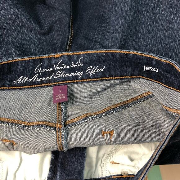 Gloria Vanderbilt Women’s Blue Jeans Size 16 - Picture 6 of 7